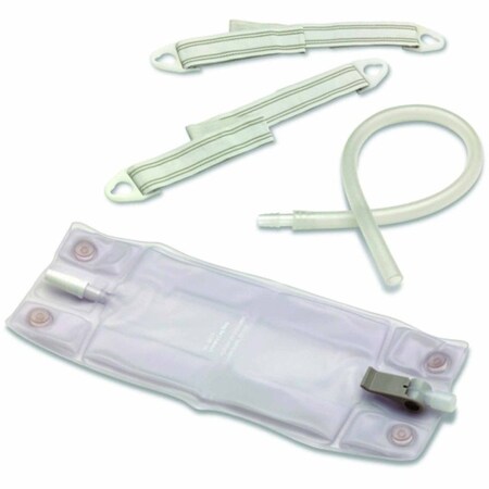 Hollister Urinary Leg Bag Anti-Reflux Valve Sterile 900 mL Vinyl 9655
